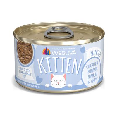 Weruva Chicken & Pumpkin in Gravy Wet Kitten Food, 3 oz.