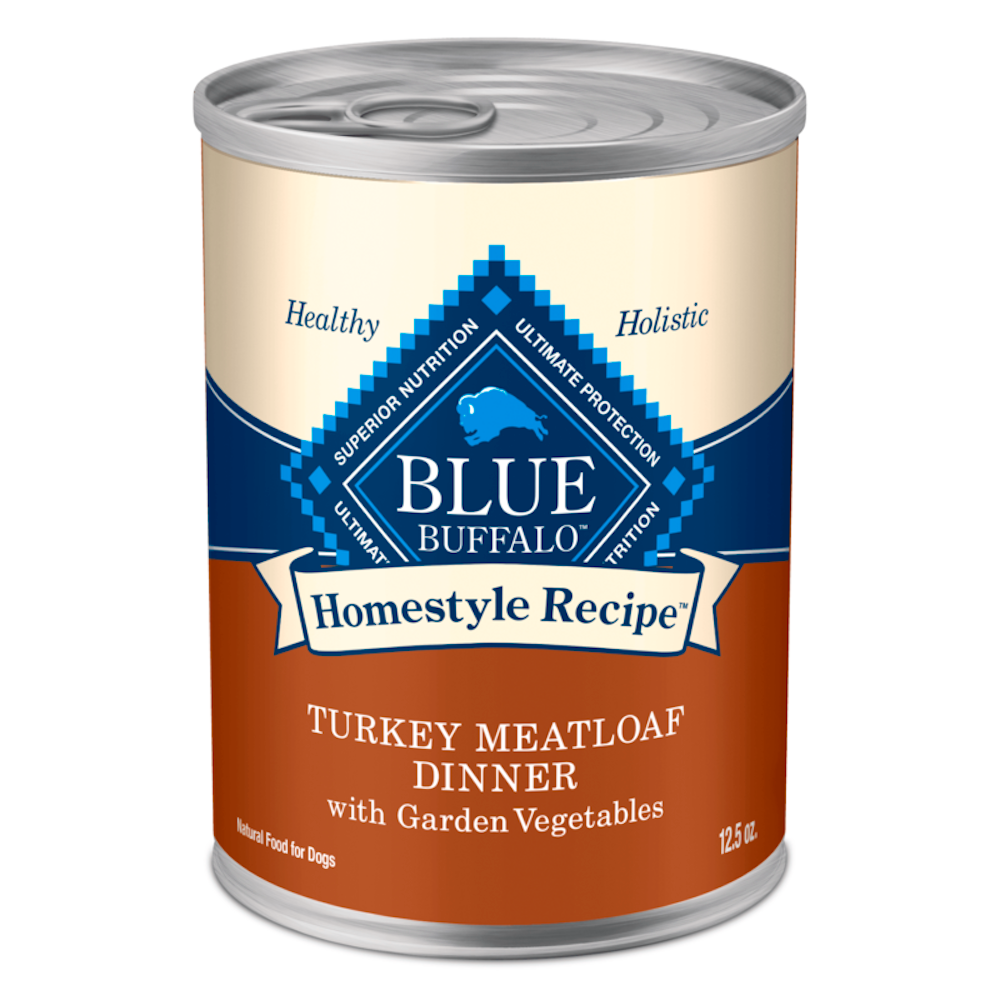 Blue Buffalo Turkey Meatloaf Wet Dog Food, 12.5 oz.