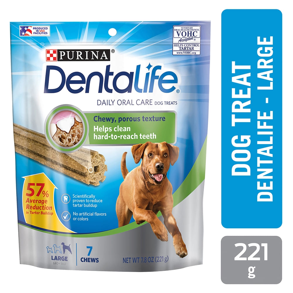 Purina DentaLife Daily Large Dog Dental Chews, 7.8 oz. (7 Count)