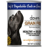 Dave's Pet Food Grain-Free Beef & Vegetables in Gravy Canned Dog Food, 13.2 oz.