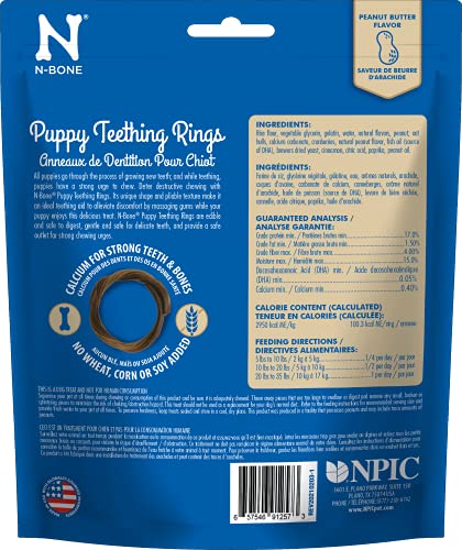 N-Bone Puppy Teething Rings (3 Count)