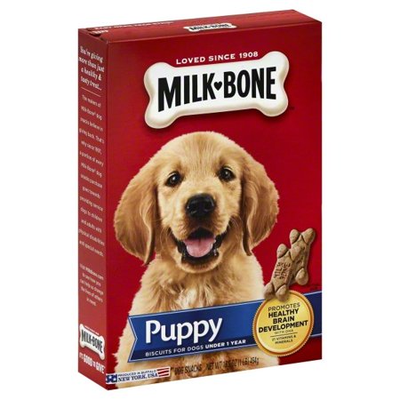 Milk-Bone Puppy Formula Dog Biscuits, 16 oz.