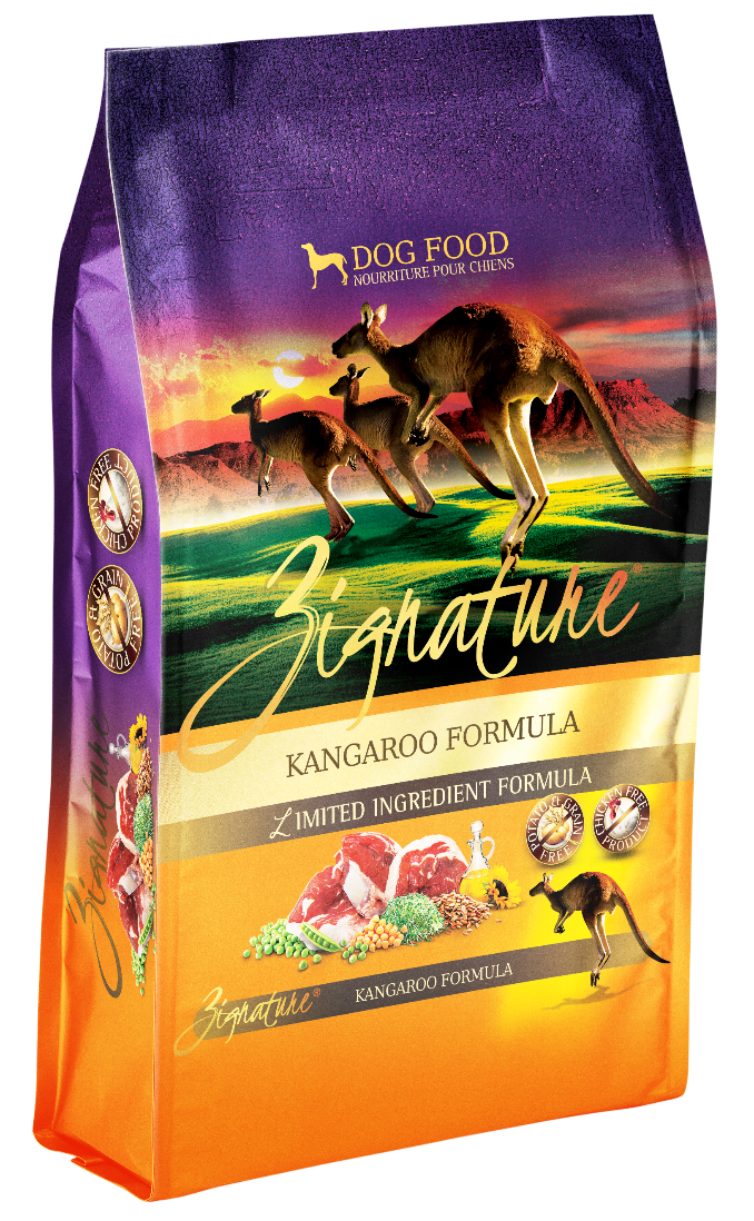 Zignature Kangaroo Formula Grain-Free Dry Dog Food, 13.5 lbs.