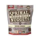 Primal Venison Formula Freeze-Dried Dog Food Nuggets, 14 oz.