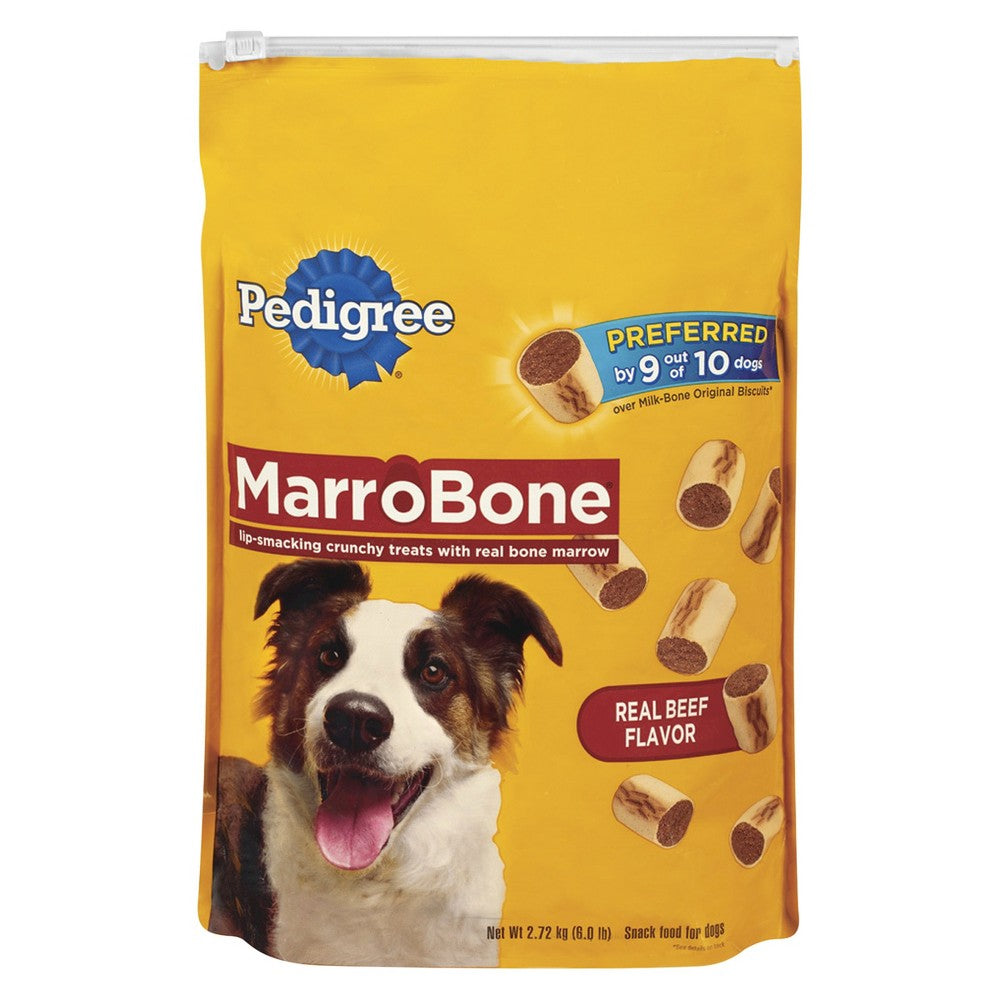 Pedigree MarroBone Real Beef Flavor Dog Treats, 6 lbs.