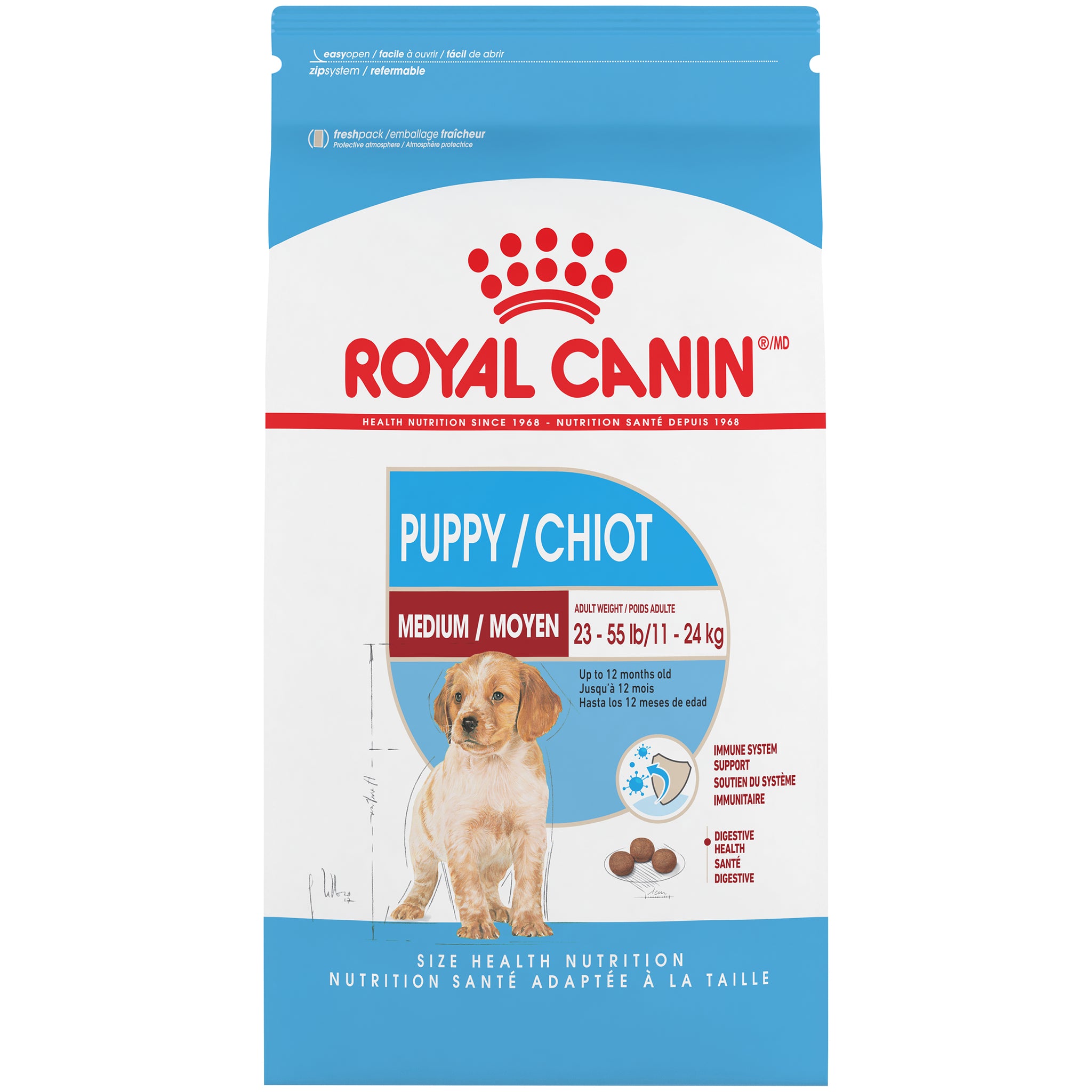 Royal Canin Medium Puppy Dry Dog Food - 30lb Bag
