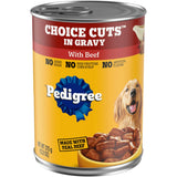 Pedigree Choice Cuts Beef Flavor in Gravy Wet Dog Food, 13.2 oz.