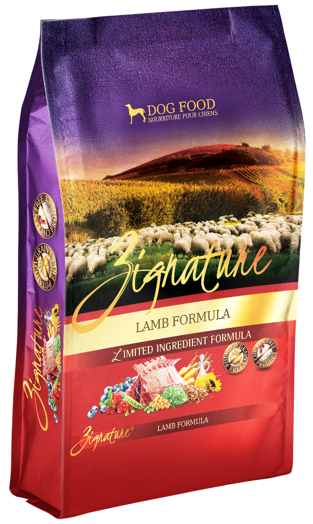 Zignature Lamb Formula Grain-Free Dry Dog Food, 4 lbs.