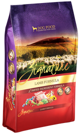 Zignature Lamb Formula Grain-Free Dry Dog Food, 4 lbs.