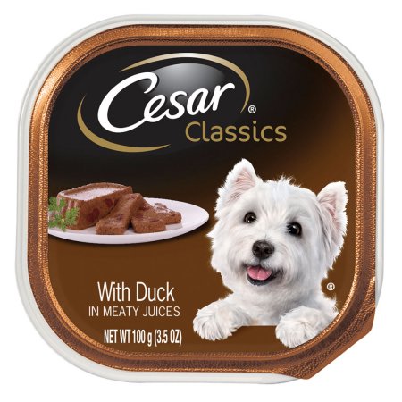 Mars Pet Care Cesar Duck Recipe Wet Dog Food 3.5 oz Can