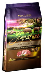Zignature Pork Formula Grain-Free Dry Dog Food - 13.5 lbs