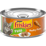 Friskies Pate Poultry Platter Wet Cat Food, 5.5 oz.