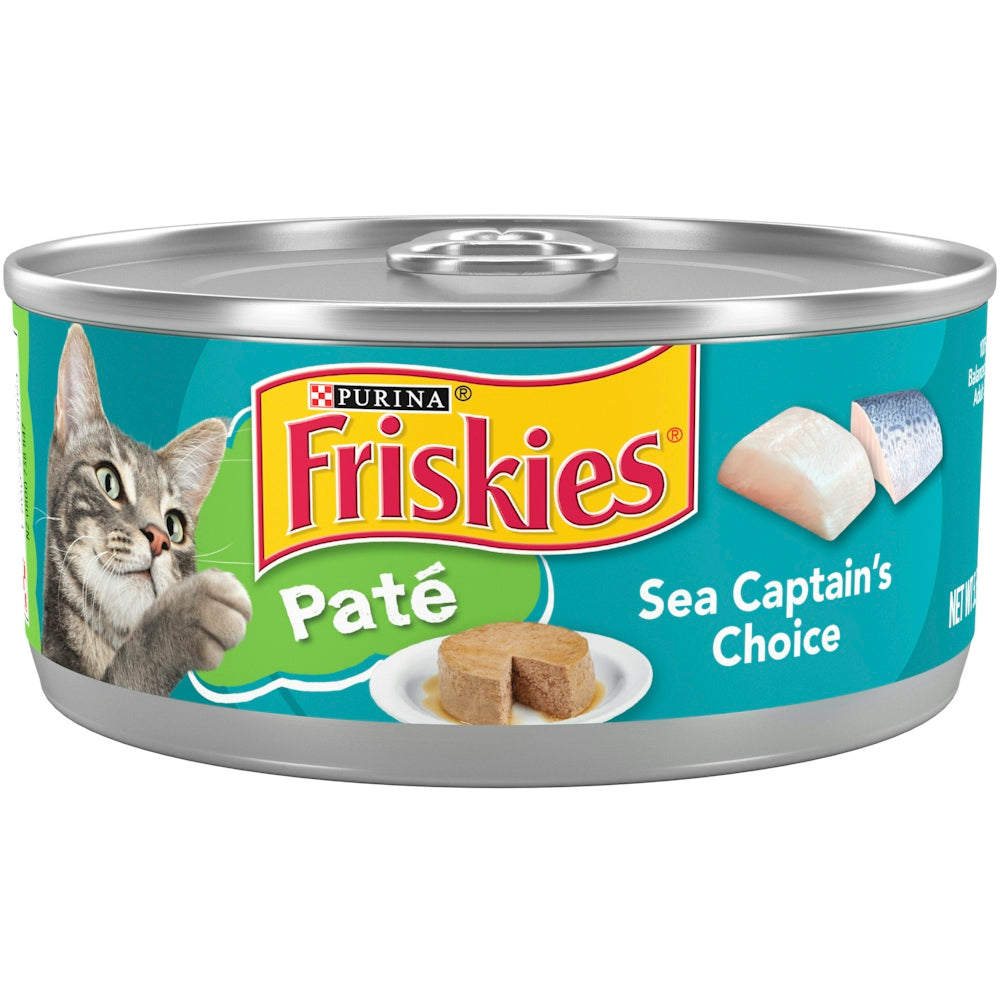 Friskies Paté Sea Captain'S Choice Fish - Can Cat 5.5 oz