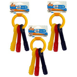 Nylabone Puppy Chew Teething Keys Bacon Flavor, Medium