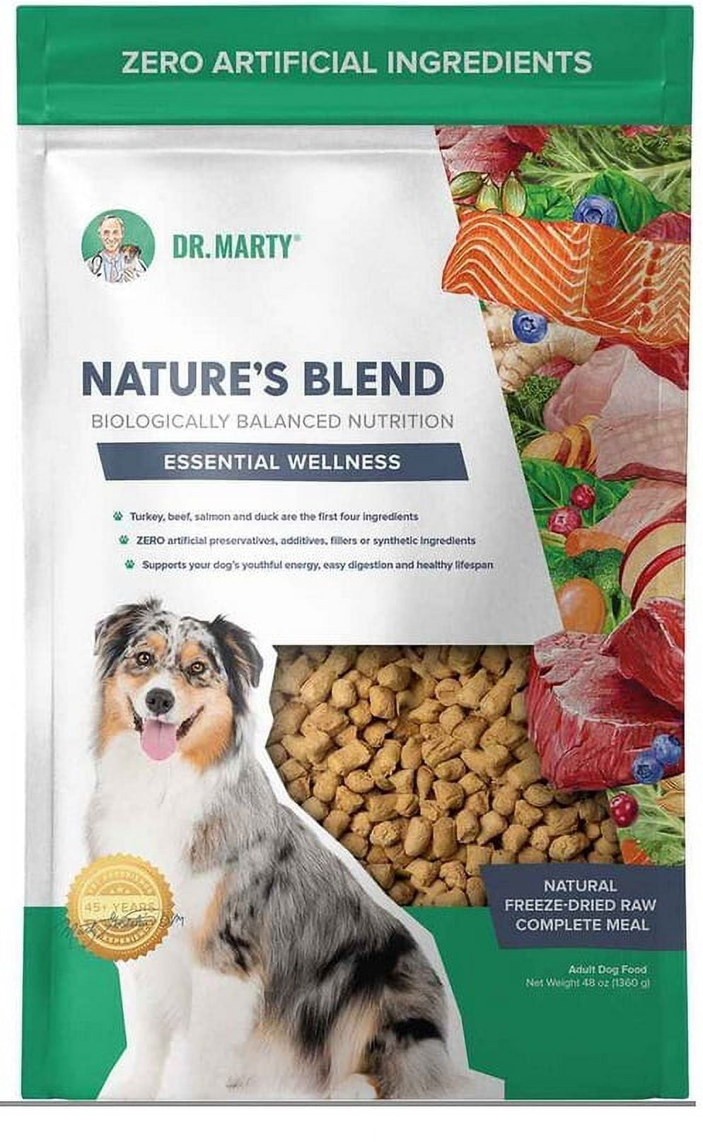 Dr. Marty S Nature S Blend Essential Freeze Dried Can Dog 48 oz