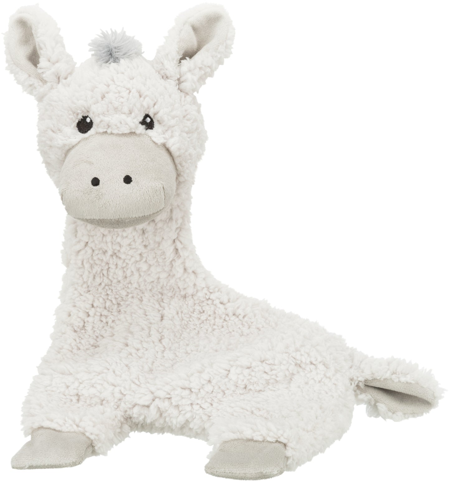 Trixie Donkey Elenor Plush Dog Toy, White