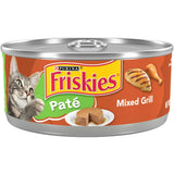 Friskies Pate Mixed Grill Chicken Flavor Wet Cat Food, 5.5 oz.