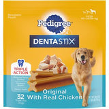 Pedigree Dentastix Large Breed Dog Treats, 1.7 Lb. Bag