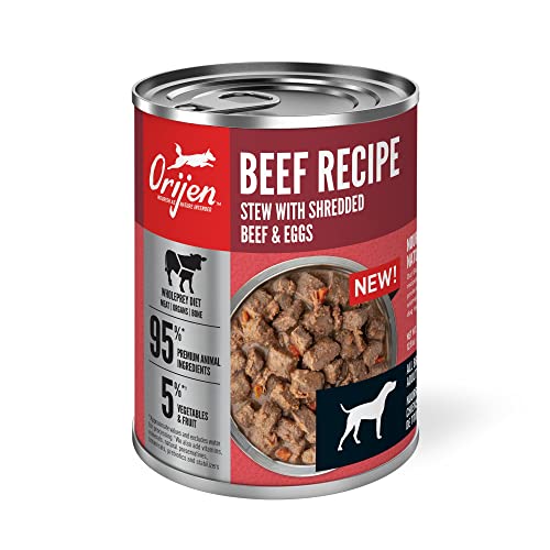 Orijen Beef Stew Real Meat Shreds Wet Dog Food, 12.8 oz.