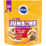 Pedigree Mini Jumbone Beef Flavor Dog Treats, 21 oz.