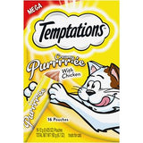 Temptations Creamy Puree with Chicken Squeezable Lickable Wet Cat Treats, 0.4 oz. (16 Pack)