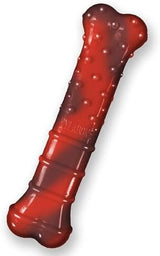 Nylabone Textured Bone Power Chew Roasted Chicken Flavor Dog Toy, Medium