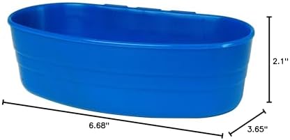 Miller Plastic Cage Cup for Cats, 1 Pint