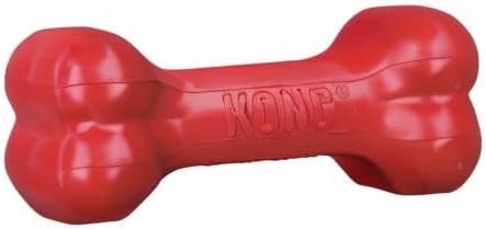 KONG Goodie Bone Classic Durable Natural Rubber Dog Bone