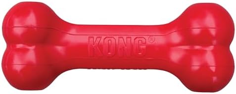 KONG Goodie Bone Classic Durable Natural Rubber Dog Bone