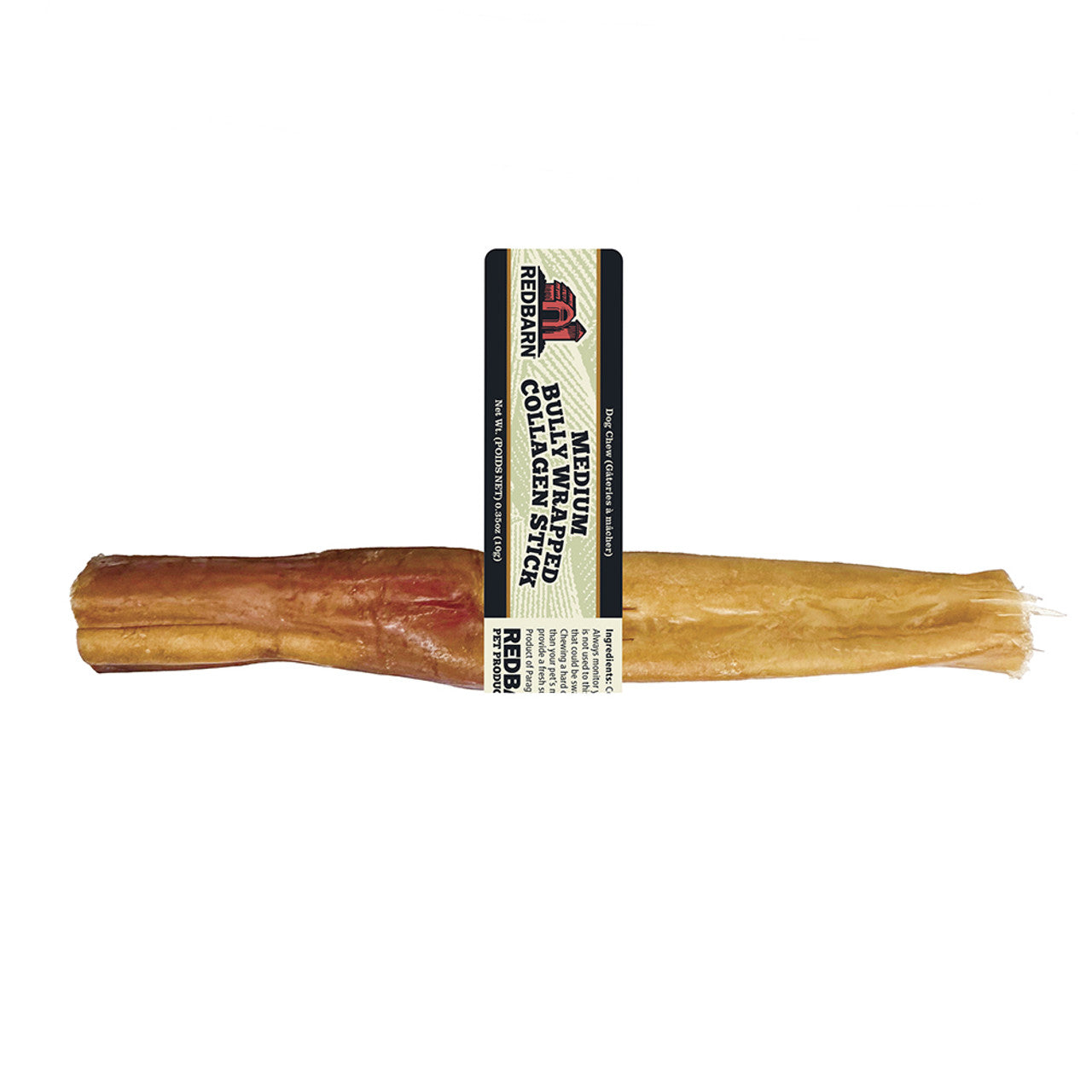Redbarn Bully Wrapped Collagen Stick for Dogs, Medium