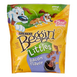 Purina Beggin' Strips Fun Size Original with Real Bacon Flavor Small Dog Treats, 25 oz.
