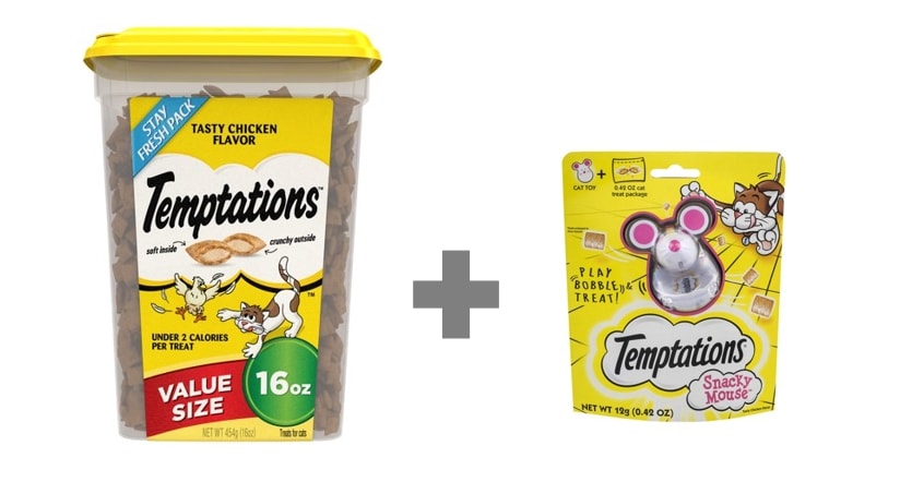 Temptations Tasty Chicken Cat Treats, 16 oz Tub 16 oz