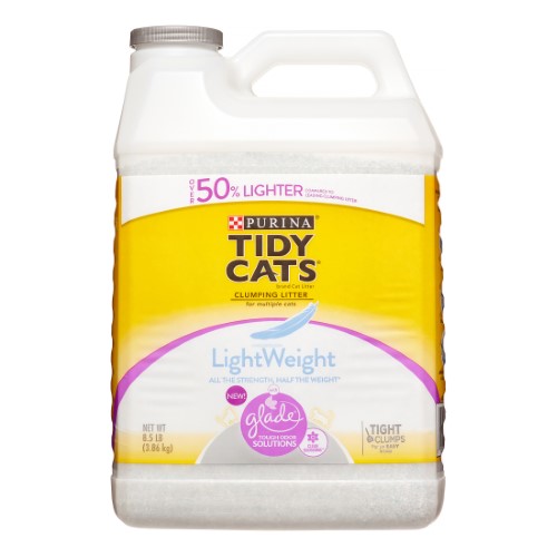 Tidy Cats Glade Clean Blossoms Lightweight Clumping Cat Litter, 8.5 lbs.
