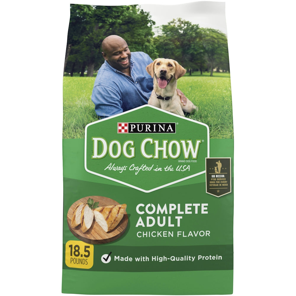 Purina Dog Chow Complete High Protein Chicken Dry Dog Food, 18.5 lbs.