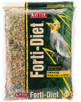 Kaytee Forti-Diet Cockatiel Bird Food, 5 lbs.