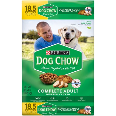 Purina Dog Chow Complete High Protein Chicken Dry Dog Food, 18.5 lbs.