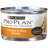 Purina Pro Plan Chicken & Rice Wet Cat Food, 3 oz Can