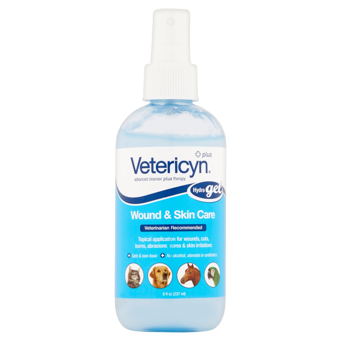 Vetericyn Plus All Animal Wound Care Hydrogel, 8 oz.