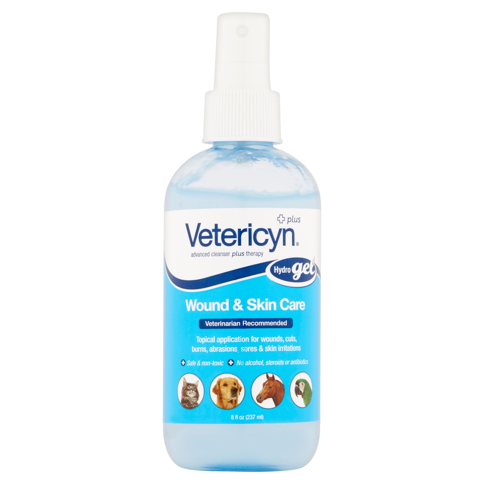 Vetericyn Plus All Animal Wound Care Hydrogel, 8 oz.