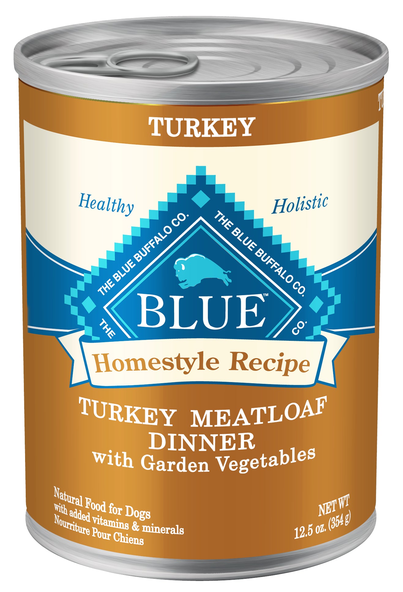 Blue Buffalo Turkey Meatloaf Wet Dog Food, 12.5 oz.