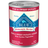 Blue Buffalo Adult Fish & Sweet Potato Canned Dog Food, 12.5 oz.
