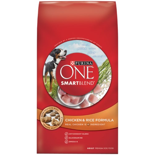 Purina ONE High Protein Chicken & Rice Dry Dog Food, 31.1 lbs.