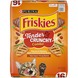Friskies Tender & Crunchy Dry Cat Food, 16 lbs.
