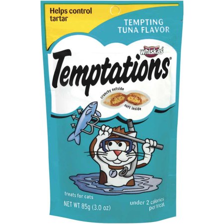 Temptations Tempting Tuna Cat Treats, 3 oz Pouch