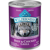 Blue Buffalo Wilderness Beef & Chicken Grill Wet Dog Food, 12.5 oz.