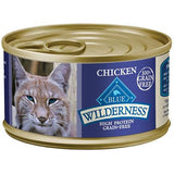 Blue Buffalo Wilderness Chicken Pate Wet Cat Food, 5.5 oz.