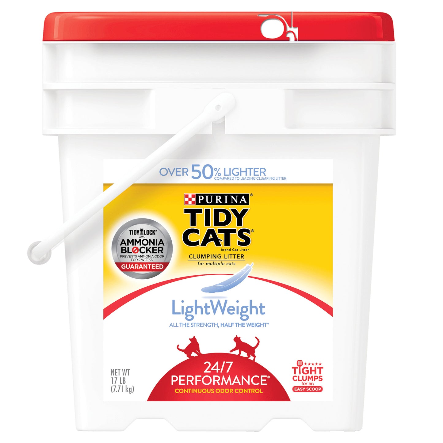 Purina Tidy Cats Lightweight Clumping Cat Litter, 17 lbs.