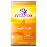 Wellness Complete Health Chicken, Salmon & Oatmeal Dry Puppy Food, 5 lbs.