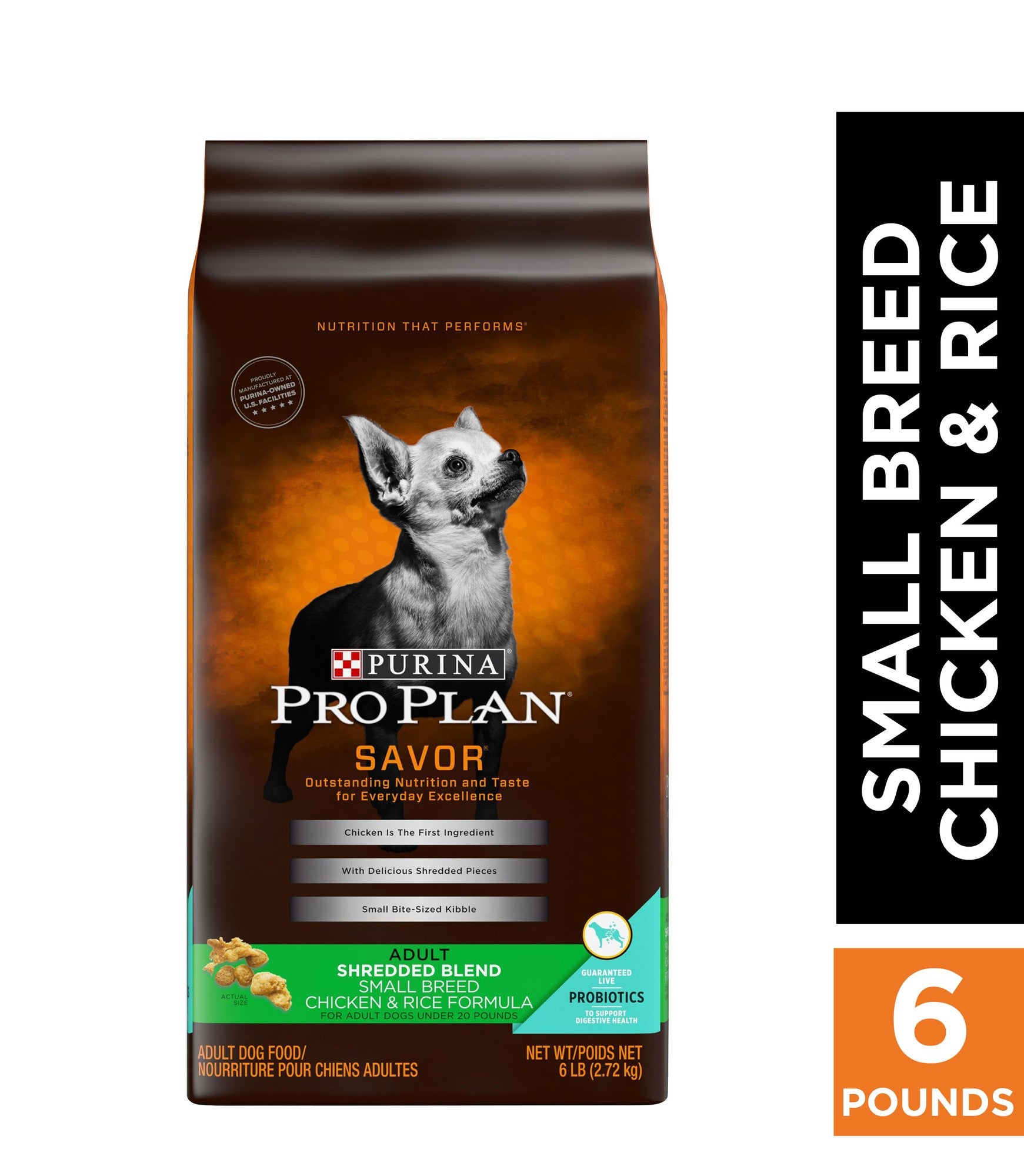 Purina Pro Plan Small Breed Dry Dog Food, 6 lbs.