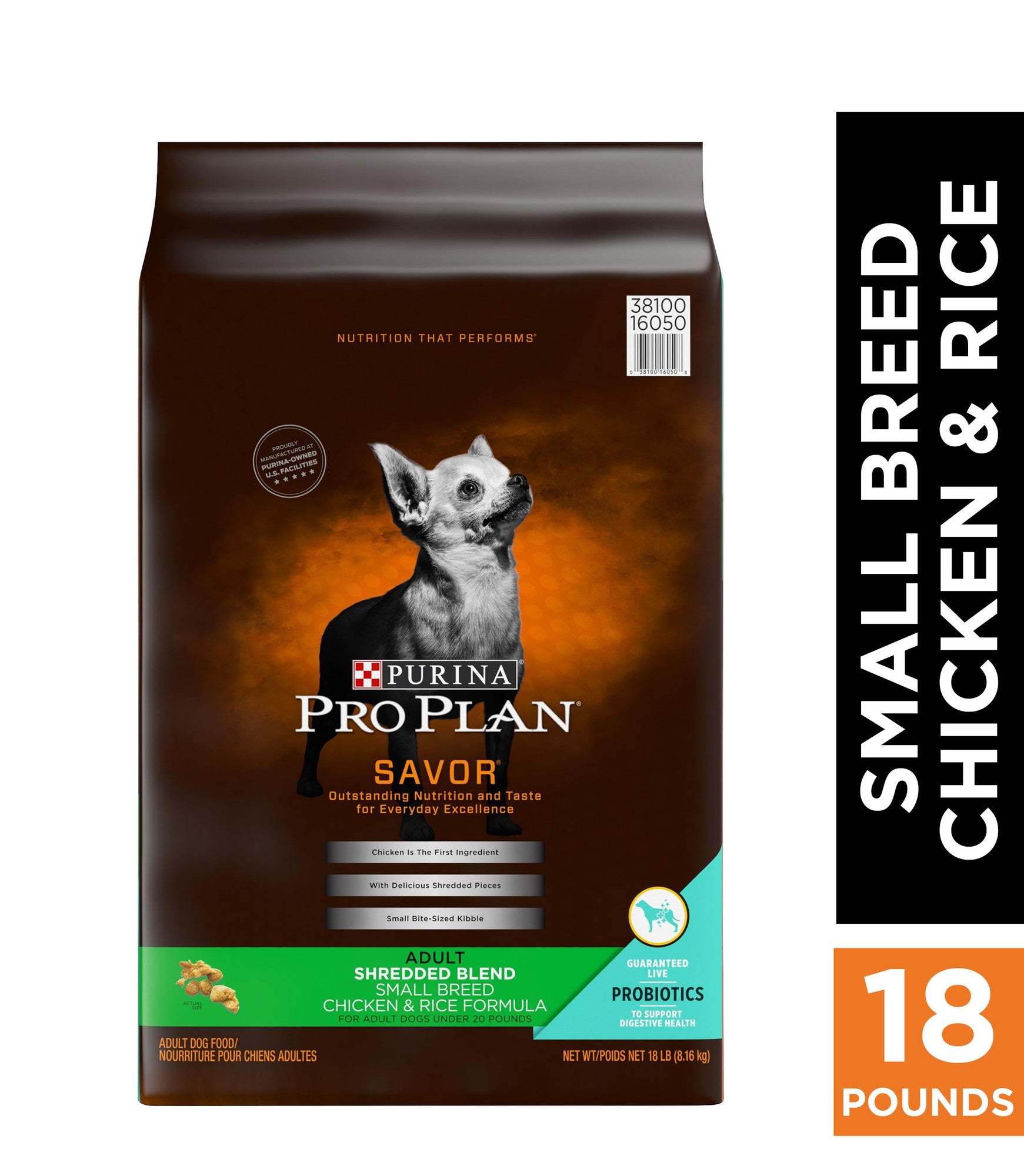Purina Pro Plan Small Breed Dry Dog Food, 18 lbs.